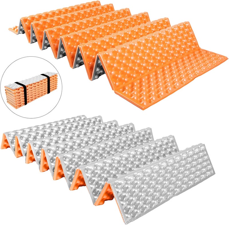 TIYURENER Closed Cell Foam Sleeping Pad,Folding Sleeping Pad Backpacking,Moisture-Proof Foldable Sleeping Pad, Lightweight,Sleeping Mat for Camping Hiking Backpacking Car Camping Mats - Image 1